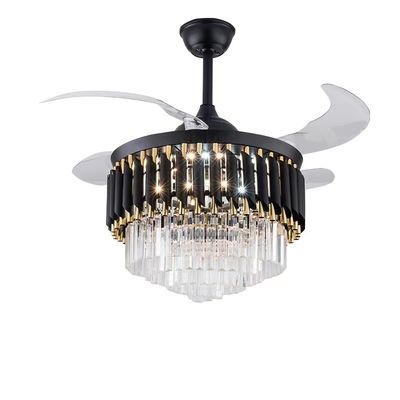 Ventilatore di soffitto a motore a corrente continua con luce