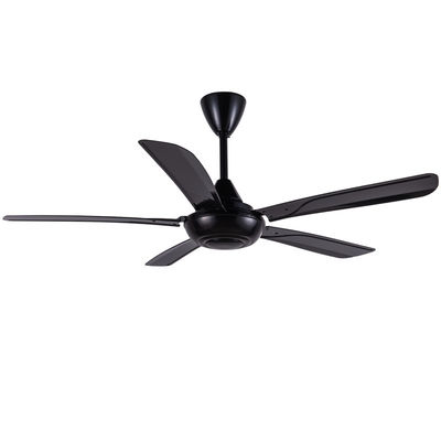 56 pollici ABS Ventilatore di soffitto nero basso rumore con telecomando