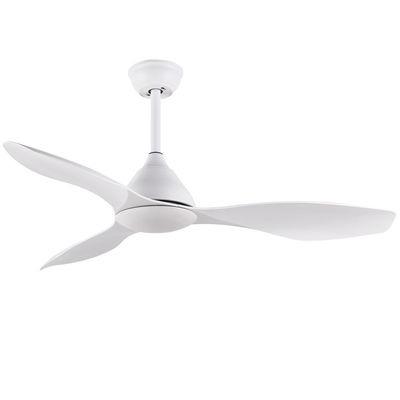 Ventilatore di soffitto bianco 48 in bagno con lame ABS 3