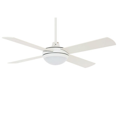 Quattro lame di compensato 48 ventilatore di soffitto con motore a corrente continua leggero basso rumore