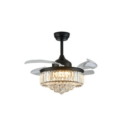 Basso rumore 52 pollici camera da letto confortevole ventola del soffitto motore a corrente continua con luce