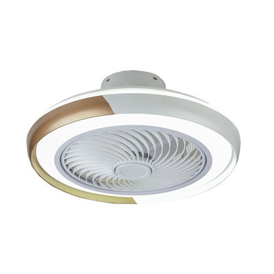 Ventilatore a soffitto senza lama con lampadario leggero per camera da letto