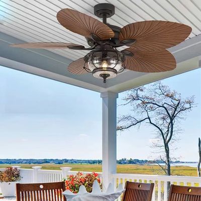 Ventilatore a soffitto impermeabile da 52 pollici con 5 lame ABS a prova di tempo