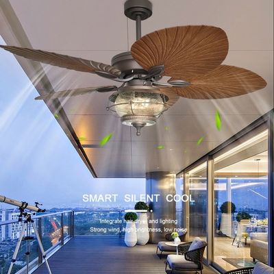 Ventilatore a soffitto impermeabile da 52 pollici con 5 lame ABS a prova di tempo