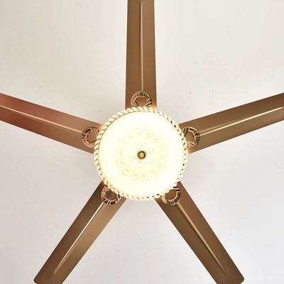 52Ventilatore di soffitto a risparmio energetico ABS a cinque lame a basso rumore