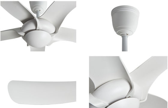 Cinque lame ABS ventilatore da 52 pollici Ventilatore da soffitto a basso consumo energetico