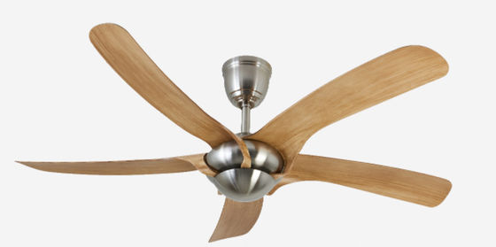 Ventilatori di soffitto europei Silver ECO 52in Ventilatori di soffitto ad alta efficienza energetica