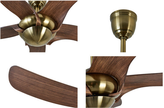 Ventilatori per soffitto in stile europeo ABS da ufficio da 52&quot; con telecomando