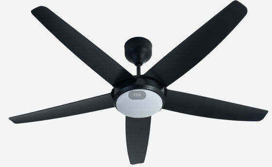 56 pollici moderno ventilatore di soffitto a LED a controllo remoto a motore a corrente continua con luce per il soggiorno