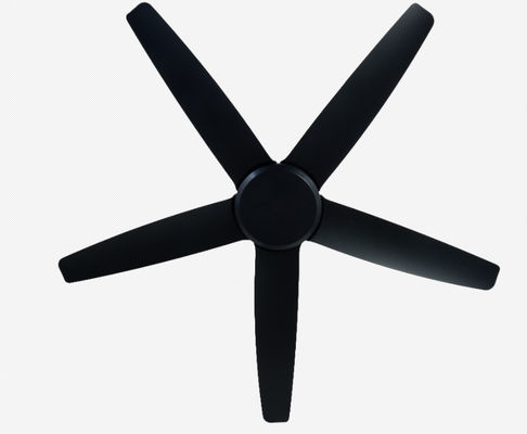 Ventilatori ECO 56 pollici Ventilatore di soffitto DC nero moderno per ufficio