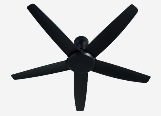 Ventilatori ECO 56 pollici Ventilatore di soffitto DC nero moderno per ufficio