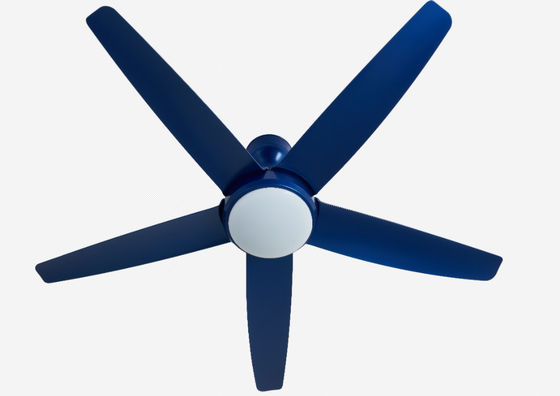 Blu 56 pollici moderno DC motore di soffitto Ventilatore telecomando con luce