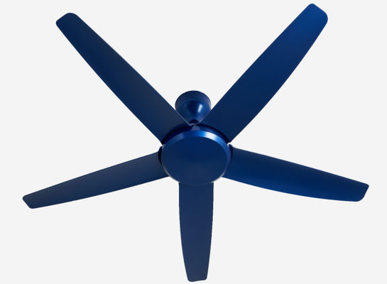 Moderno Blu 56 pollici DC Motor soffitto Ventilatore telecomando senza luce per il soggiorno