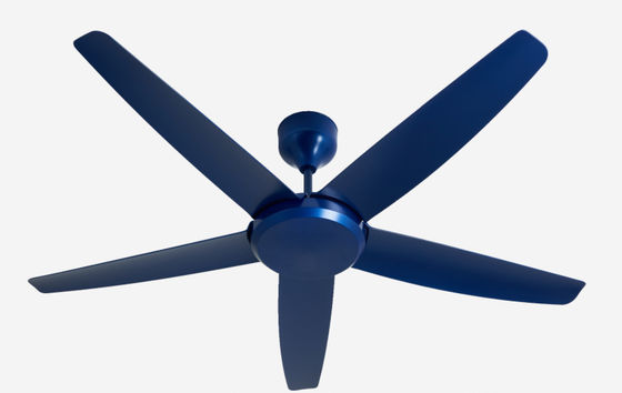 Moderno Blu 56 pollici DC Motor soffitto Ventilatore telecomando senza luce per il soggiorno