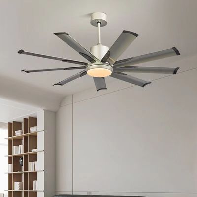 Ventilatori di soffitto da 60 pollici per grandi magazzini Motore a corrente continua con telecomando