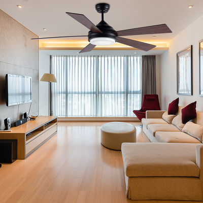 Moderno 52In LED soffitto fan Americana soffitto fan DC motore