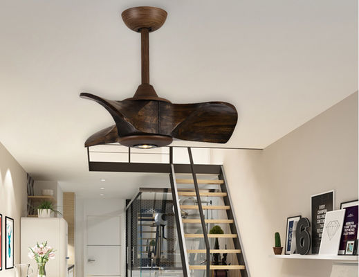 Marrone 24 In Legno Massello Ventilatore di soffitto Moderno Basso Rumore Per Camere Da Letto