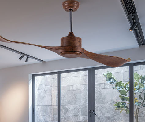Indoor Retro 52 In Ventilatori di soffitto europei ABS telecomando per soggiorno