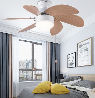 Risparmio energetico Pull switch ventilatore di soffitto 36 pollici motore alternativo per camera da letto