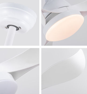 Ventilatore di soffitto da bagno da 42 pollici con luce e lame ABS