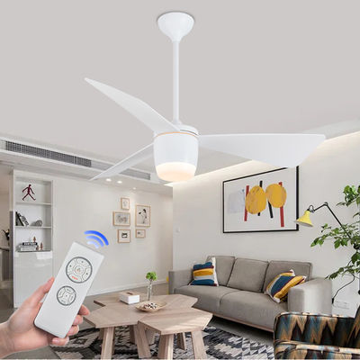 3 lame ABS DC ventilatore di soffitto 52 pollici con ventilatore di soffitto leggero Americana