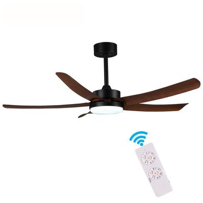 3 colori ventilatori di soffitto americani Decorativo ventilatore da 52 pollici con luce