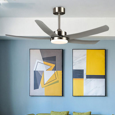 3 colori ventilatori di soffitto americani Decorativo ventilatore da 52 pollici con luce