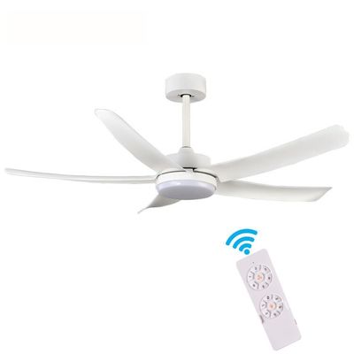 3 colori ventilatori di soffitto americani Decorativo ventilatore da 52 pollici con luce