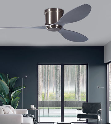 Risparmio energetico 52 pollici silenzioso ventilatore di soffitto telecomando per camera da letto