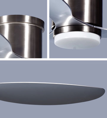 Lame ABS ventilatore di soffitto silenzioso da 52 pollici per il telecomando in camera da letto