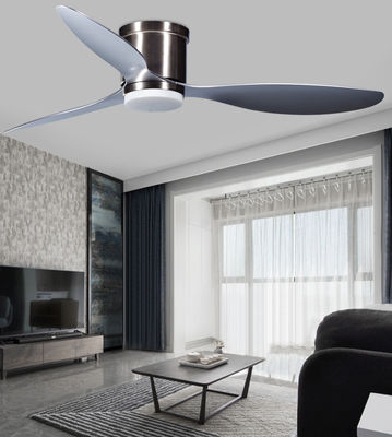 Lame ABS ventilatore di soffitto silenzioso da 52 pollici per il telecomando in camera da letto