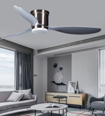 Lame ABS ventilatore di soffitto silenzioso da 52 pollici per il telecomando in camera da letto