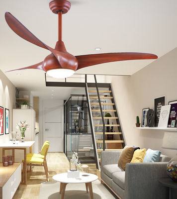 Ventilatore di soffitto a LED moderno variabile di colore 52 pollici Ventilatore di soffitto a montaggio flush