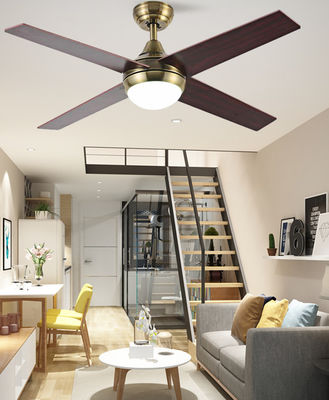 4 lame Ventilatore di soffitto a LED moderno 48 ventilatore di soffitto con luce