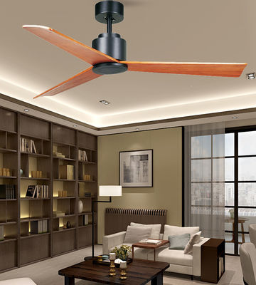 52 Ventilatore di soffitto Casa Delta Wing con lame di legno reale basso rumore