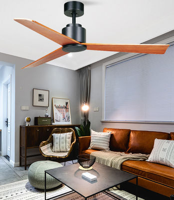 52 Ventilatore di soffitto Casa Delta Wing con lame di legno reale basso rumore