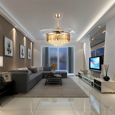 52In lampada a ventole a LED a soffitto senza lame con lame retrattili