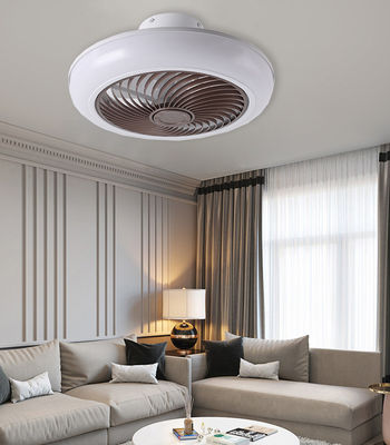 Ventilatore di soffitto pieghevole a scarico con ventilatore di soffitto leggero moderno senza lame