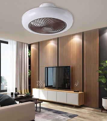 Ventilatore di soffitto pieghevole a scarico con ventilatore di soffitto leggero moderno senza lame