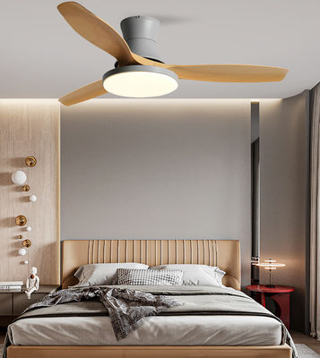 ABS ECO Modern LED Ceiling Fan 52 Inch Fandelier Omologazione CE