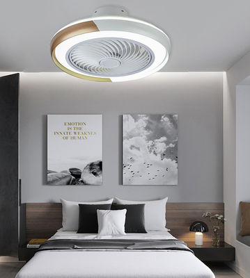 Ventilatore a soffitto senza lama con lampadario leggero per camera da letto