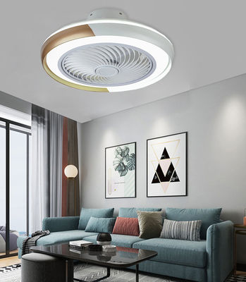 Ventilatore a soffitto senza lama con lampadario leggero per camera da letto