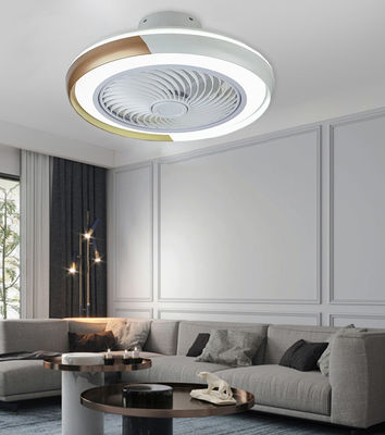 Ventilatore a soffitto senza lama con lampadario leggero per camera da letto