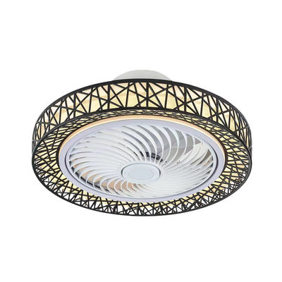Ventilatore a soffitto pendente da 42 pollici con ventilatore a soffitto senza lame leggero e intelligente