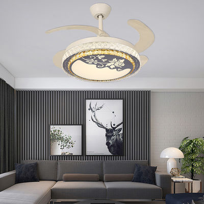 Ventilatore di soffitto pieghevole Smart 42 con lame leggere ABS Ventilatore di lame pieghevoli