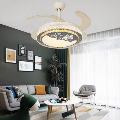 Ventilatore di soffitto pieghevole Smart 42 con lame leggere ABS Ventilatore di lame pieghevoli