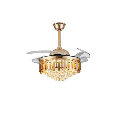 Ventilatore di soffitto pieghevole a 3 lame ABS con ventilatore pieghevole a lame leggero da 42 pollici
