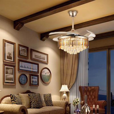 Ventilatore di soffitto pieghevole a 3 lame ABS con ventilatore pieghevole a lame leggero da 42 pollici